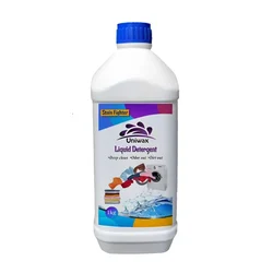 Uniwax 1L Liquid Detergent Used to Removes Tough Stain Easily Like Oil, Chocolate, Soup, Ketchup, Tea, Coffee