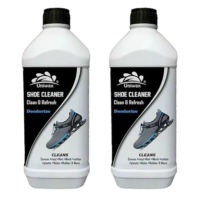 Uniwax (1 Liter x 2 Pcs) Shoe Drycleaner Liquid