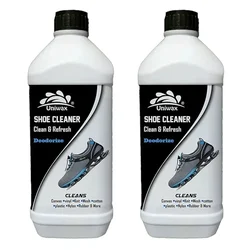 Uniwax (1 Liter x 2 Pcs) Shoe Drycleaner Liquid