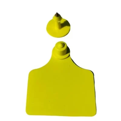  COWFY Unnumbered Animal Ear Tags For Livestock (Pack of 15)