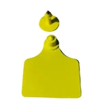 COWFY Unnumbered Animal Ear Tags For Livestock (Pack of 15)