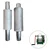 Stainless Steel Up & Down Roller Set for DHANLAXMI Manual Sugarcane Juicer Machine (2 Pcs.)