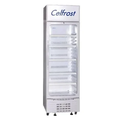 Celfrost 400 Ltr Single Door Upright Showcase Freezer, NFG 400C with 3 Years Warranty