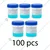 Bello 100pcs Polypropylene Urine Sample Bottles of 30ml with Lids for Nursing, Hospitals, Medical College