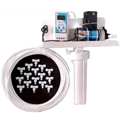 Urja 25 Meter Mist Cooling Fogger System Kit for Patio, Greenhouse, Garden & Dairy Farms (100L Hose-End Sprayer)