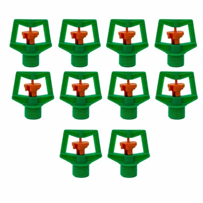 Irigacio Mini Mikro (Pack of 20) 3m Radius 1/2 inch Micro Sprinkler for Garden Irrigation High-Efficiency Precision Watering