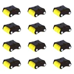 U Star (U-208) Nano Baby Sixer Wheel Plate type Castor With 100 KG Load Capacity (Pack of 12)