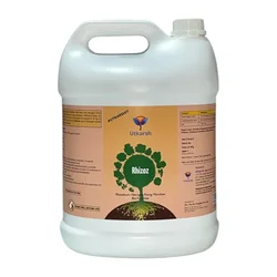 Utkarsh Rhizoz (Rhizobium Nitrogen Fixing Bacteria) Bio Fertilizer for Improved Nitrogen Availability | 5 liter(Pack-1 x 5 liter)