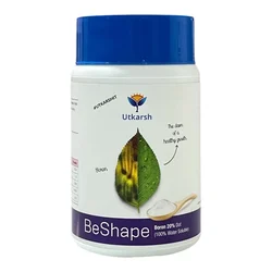 Utkarsh BeShape (Disodium Octaborate Tetrahydrate- Boron 20%, 100% Water Soluble | EDTA Chelated Fertilizers) | 500 gm