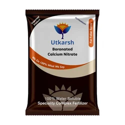 Utkarsh Boronated CAN (Boronated Calcium Nitrate, 100% Water Soluble Fertilizer) Flowering Fertilization | 900 gm(Pack-1 x 900 gm)