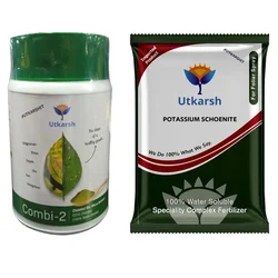 Utkarsh Fruit/Flowering Fertilizer Combo Pack| Potassium Schoenite(900gm)+ Combi - 2(500g)