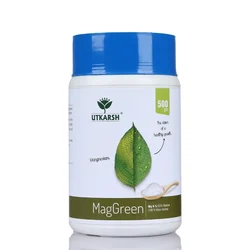 Utkarsh MagGreen (Magnesium Mg 5% EDTA Chelated, 100 % Water Soluble Foliar Spray Fertilizer) Boost Chlorophyll | 500 gm