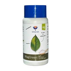 Utkarsh MagGreen (Magnesium Mg 5% EDTA Chelated, 100 % Water Soluble Foliar Spray Fertilizer) Boost Chlorophyll | 250 gm