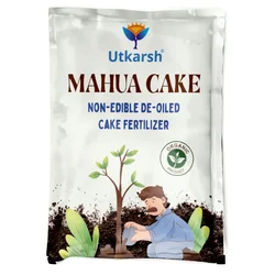 Utkarsh Mahua Cake for Plants | Organic Fertilizer | 900 gm(Pack-1 x 900 gm)