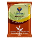 Utkarsh MKP (00:52:34) (Mono Potassium Phosphate- KH2PO4, 100% Water Soluble Complex Fertilizer, Foliar Spray) | 900 gm