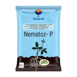 Utkarsh Nematoz-P | Verticillium Chlamydosporium (Pochonia Chlamydosporia) 1% W.P 2 x 10^6 CFU/gm min for Plants | 1 Kg(Pack-1 x 1 kg)