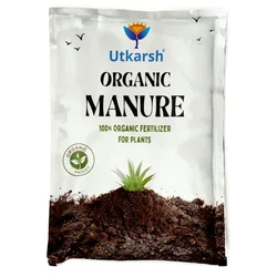 Utkarsh Organic Manure for Plants | Organic Fertilizer | 900 gm(Pack-1 x 900 gm)