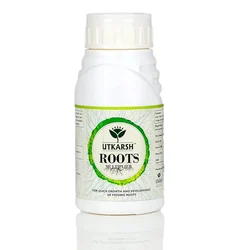 Utkarsh Roots Multiplier (For Quick Hairy Roots Formation) Plant Food for Healthy Roots | 250 ml