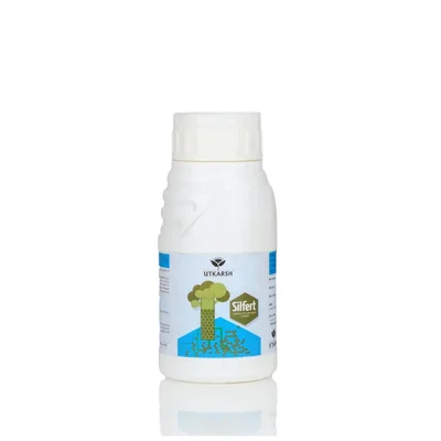 Utkarsh Silfert (Potash Fortified with Silicon) Enhances Silica Absorption in Plants, White Root Development | 250 ml