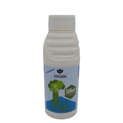 Utkarsh Silfert (Potash Fortified with Silicon) Enhances Silica Absorption in Plants, White Root Development | 500 ml