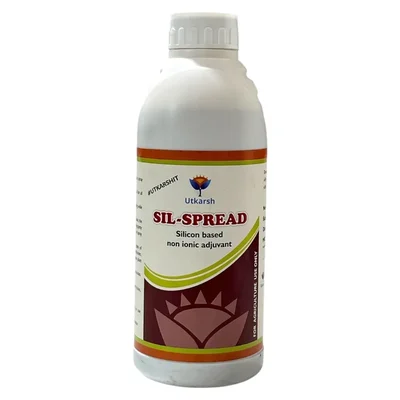 Utkarsh Sil-Spread (Silicon Based Non Ionic Adjuvant, Sticker, Activator, Spreader) | 1 liter(Pack-1 x 1 liter)