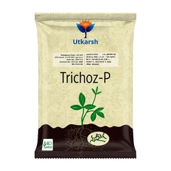 Utkarsh Trichoz-P (Trichoderma Viride 1.5% W.P : 2 x 10^6  CFU/gm min.) for Plants, Crops and Home Gardening | 1 kg(Pack-1 x 1 kg)