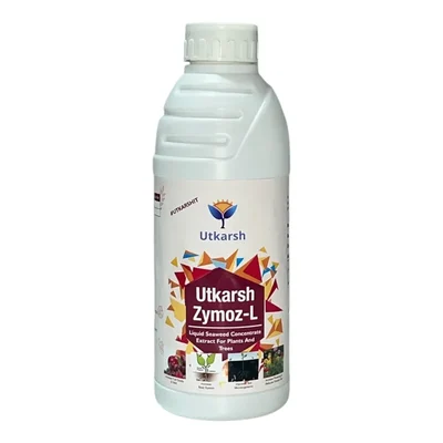 Utkarsh Zymoz (Liquid Seaweed Concentrate Extract For Plants And Trees) | Biostimulant | 1 liter(Pack-1 x 1 liter)