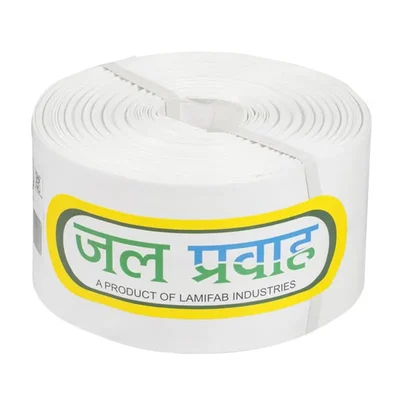Jal Pravah HDPE, UV Protected, Multi-Layered Lapeta Tube PIpe 3 inch 30 meter with Repair Kit (3 inch/75 mm)