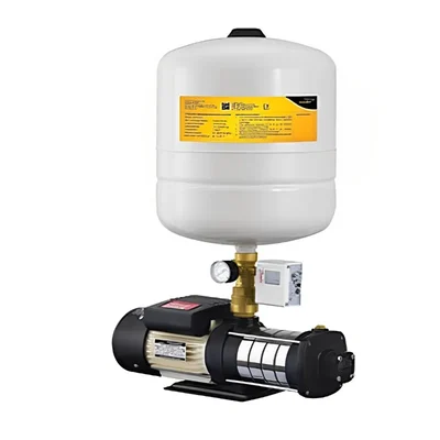 V-Guard 1 HP VB Series Vertical Pressure Booster Pump, 120 feet Max. Head and 65 LPM with 24 Liters Tank