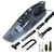 Shakti Technology 2 in 1 Handheld Car Vacuum Cleaner & Tyre Inflator 120W, LED Light, 12V & 150PSI Pressure (Aeroclean)
