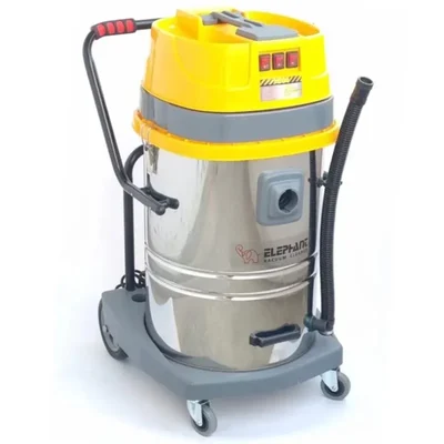 Elephant 80 Litre 1500 x 3 Copper Motor Wet & Dry Industrial Vacuum Cleaner With Accessories