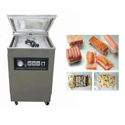 Single Chamber SS Vacuum Packing Machine 400 x 10 mm, 1.5KW
