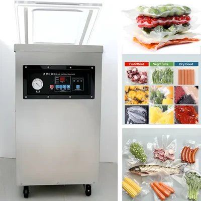 Single Chamber SS Vacuum Packing Machine 500 x 10 mm, 1.6KW