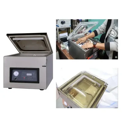 WP 260 × 10 mm Vacuum Packaging Table Top Machine , 1kW