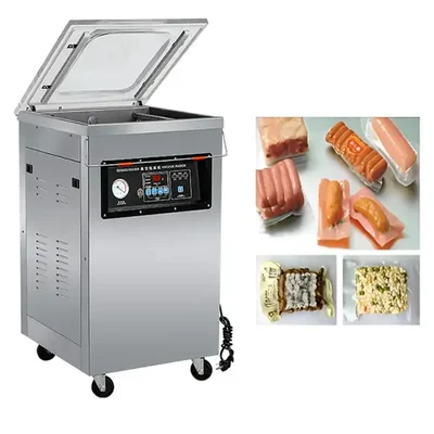 Commercial Single Chamber Vacuum Sealer Machine, Sealing Length 500x10 mm