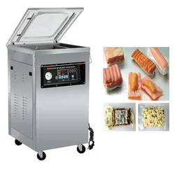 Commercial Single Chamber Vacuum Sealer Machine, Sealing Length 500x10 mm