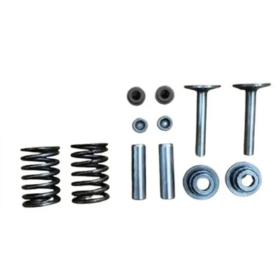 Valve Adjusting Plate, Conduit Oil Seal, Guide, Seat, Spring, Retainer, Tappet (12 Pcs Set) For 178F Diesel Power Tiller, 548