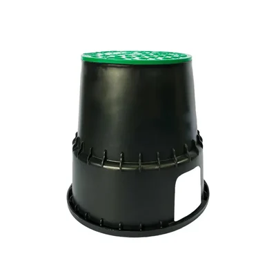 My Irigacio World 6-Inch Round Valve Box Heavy-Duty Commercial Grade for Irrigation & Sprinkler Valve Protection