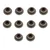 Valve Stem Seal (10 Pieces), For 4 stroke 9 HP  (177F) Petrol Power Tiller / Cultivator, 177F-019        