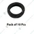 High Quality Rubber material Valve Washer for HTP 30 (Pack of 10 Pcs)
