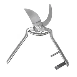 9 Inch Drop Forged Bypass Type Secateur of  Steel Blade for Garden