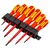 ROCKFORCE 6 Piece VDE Insulated Screwdriver Set, Ergonomic, Pro-Grade Dielectric Safety Tools (RF-2126)