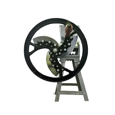 10 Kg Manual Saag Cutting Machine, Vegetable Cutter Bhaji Cutter with SS blades