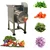 Automatic Stainless Steel Vegetable Chopper Machine, Capacity 40 kg/hr with Free Accessories