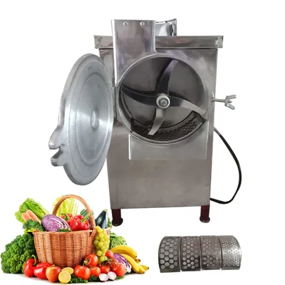 Semi Automatic 1 HP Stainless Steel Vegetable Cutting Machine, 60-70kg/hr Capacity