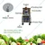Heavy Duty Stainless Steel 1 HP Motor Operated Vegetable Slicer Machine with 1.5mm Slicing Blade for Commercial Kitchen