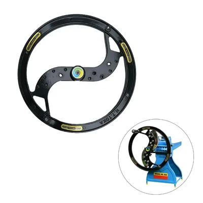 Wheel For Manual Leafy Vegetables Saag Cutting Machine, Sheet Metal Body 