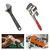 Venus 2 Pieces of Wrench Set : Adjustable Wrench (200 mm) (Phospate), Pipe Wrench Stillson Type with Polished Jaw (200 mm)