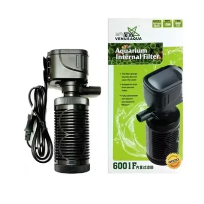 Venus Aqua Internal Aquarium Filter 6001F, 15W