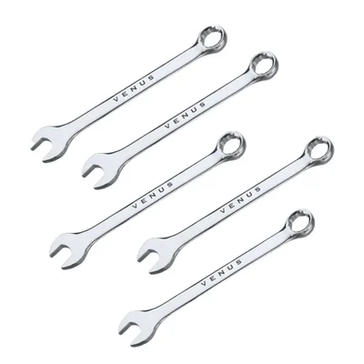Venus Combination Spanners Set 5 Pcs : 8, 10, 12, 14, 17 (VMC-5pcs)(C-14)